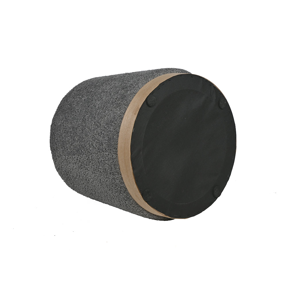 Nestle Bouclé Pouf Stool