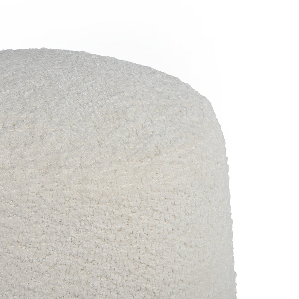 Nestle Bouclé Pouf Stool