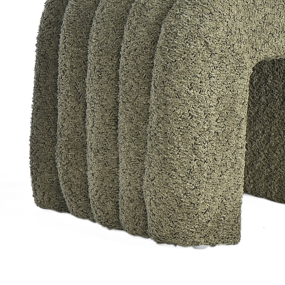 Arcadia Boucle Pouf Bench