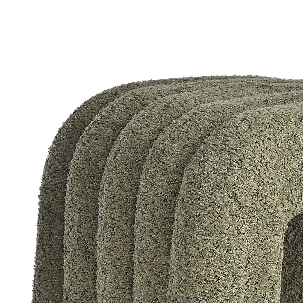 Arcadia Boucle Pouf Bench