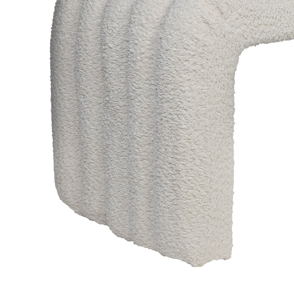 Arcadia Boucle Pouf Bench