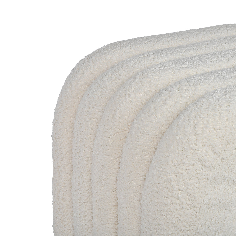 Arcadia Boucle Pouf Bench