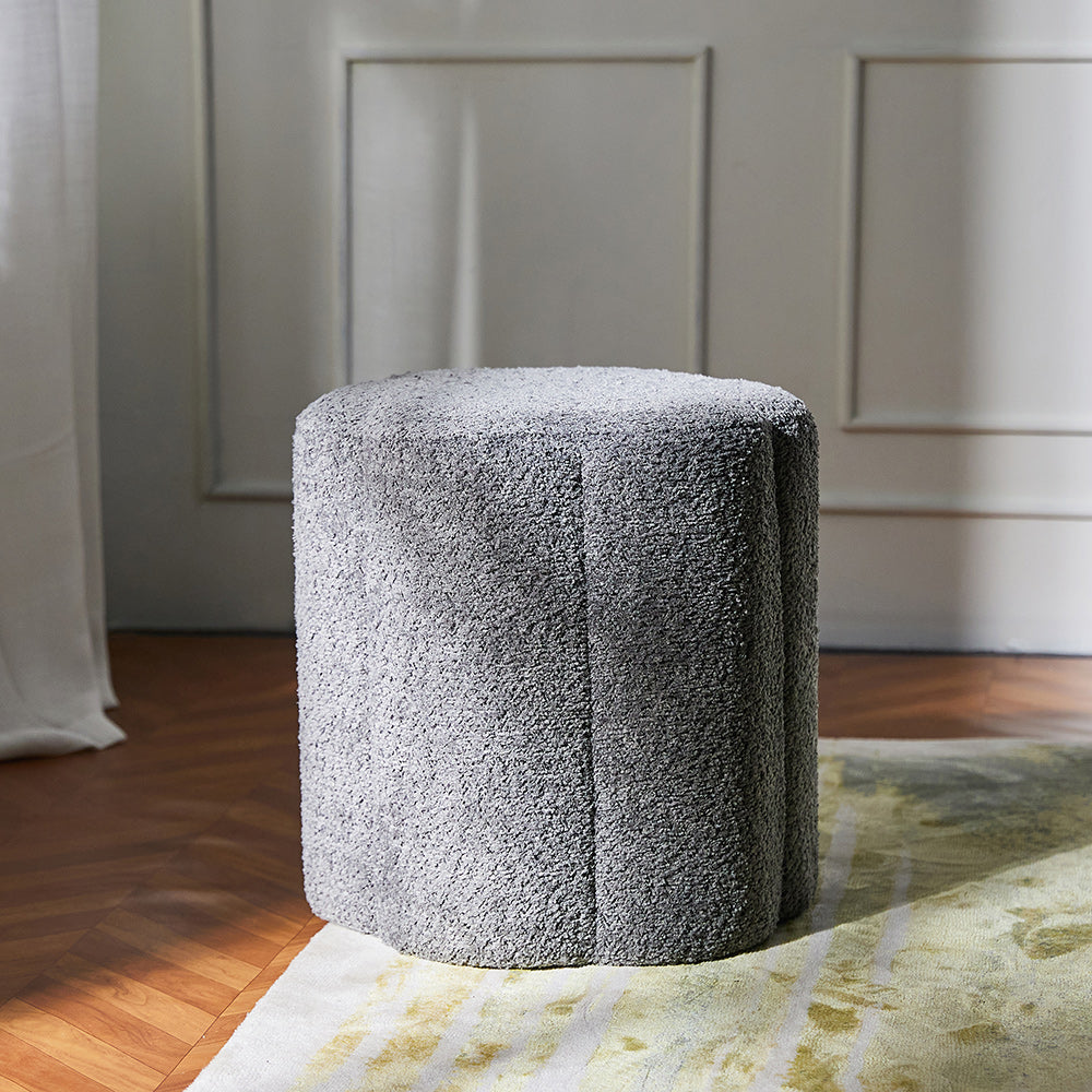 Regalia Wooden Pouf