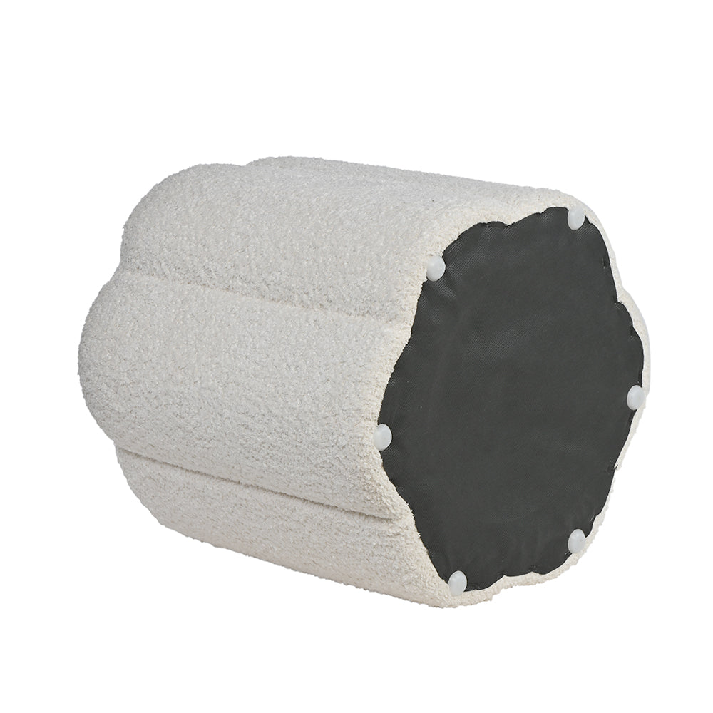 Regalia Wooden Pouf