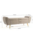 Aria Cotton Bench