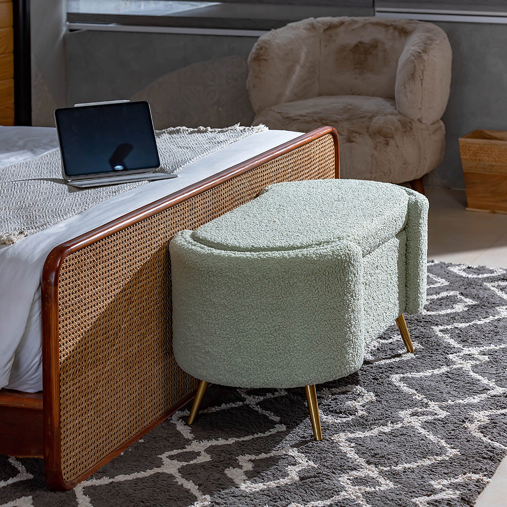 Alabaster Haven Storage Bench