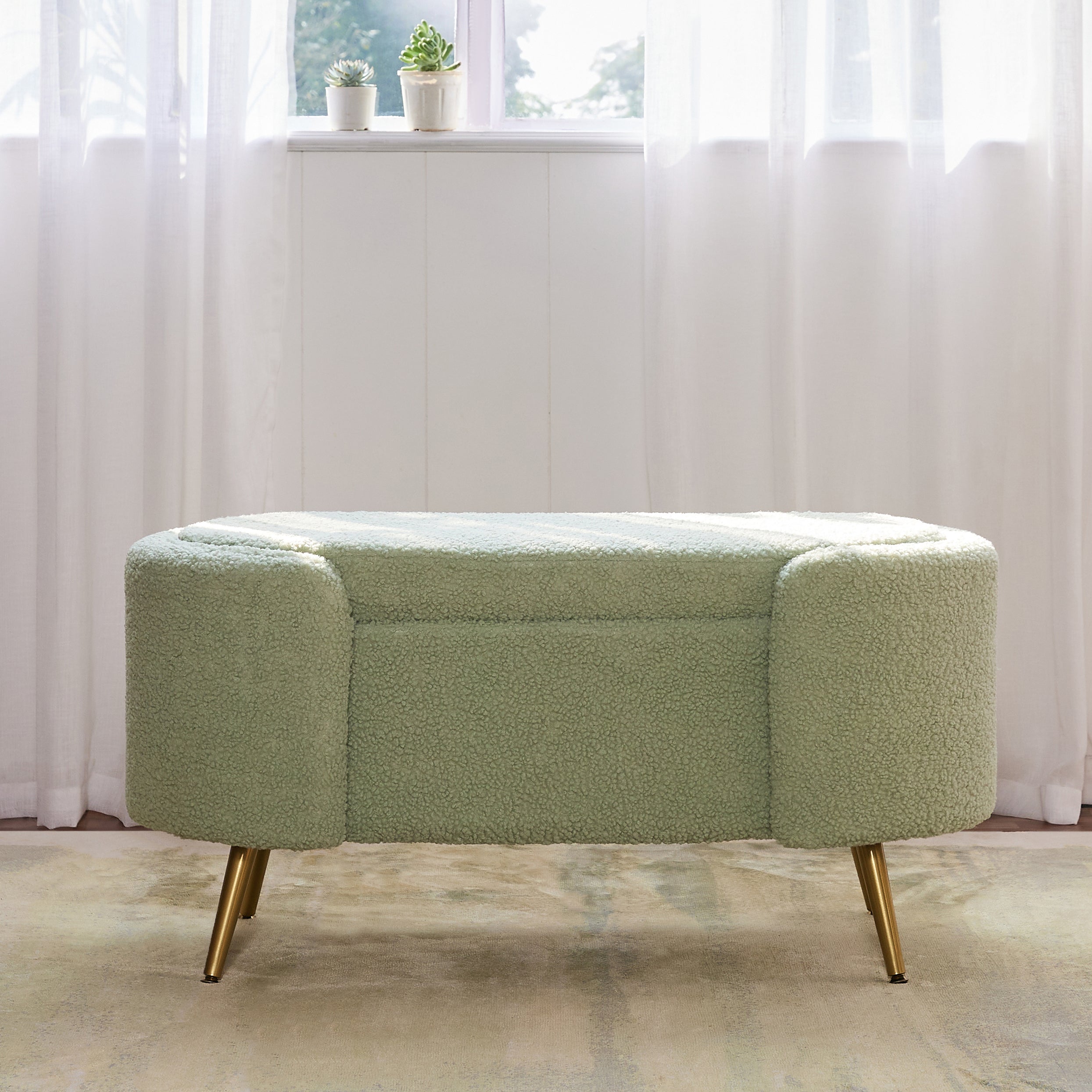 Alabaster Haven Storage Bench