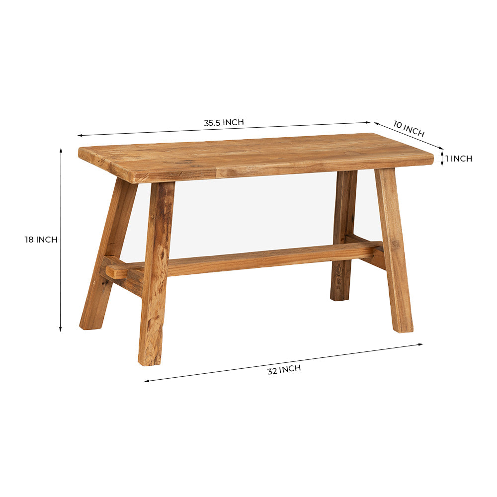 Alaric Teak Bench