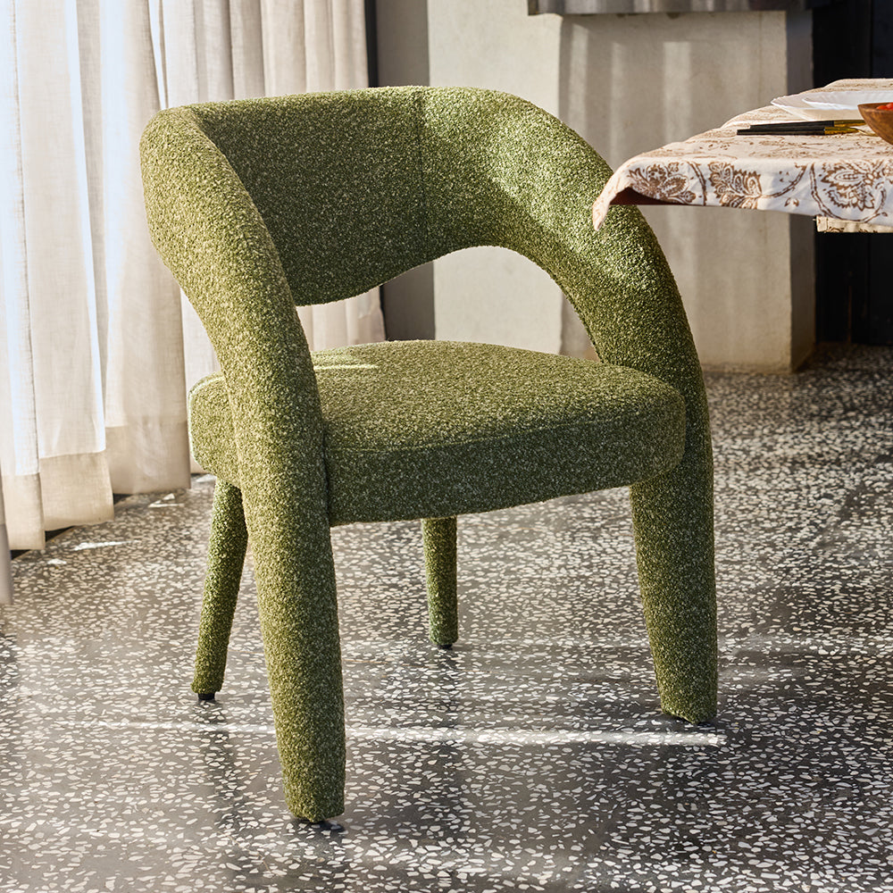 Cressa Boucle Dining Chair