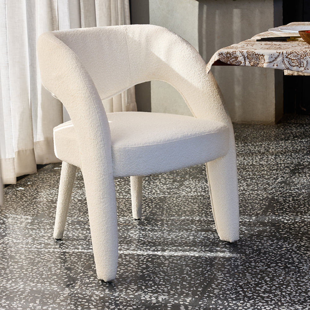Cressa Boucle Dining Chair