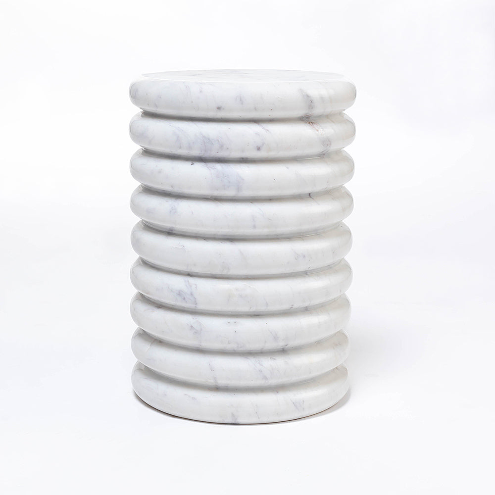 Aurora Marble Accent Table