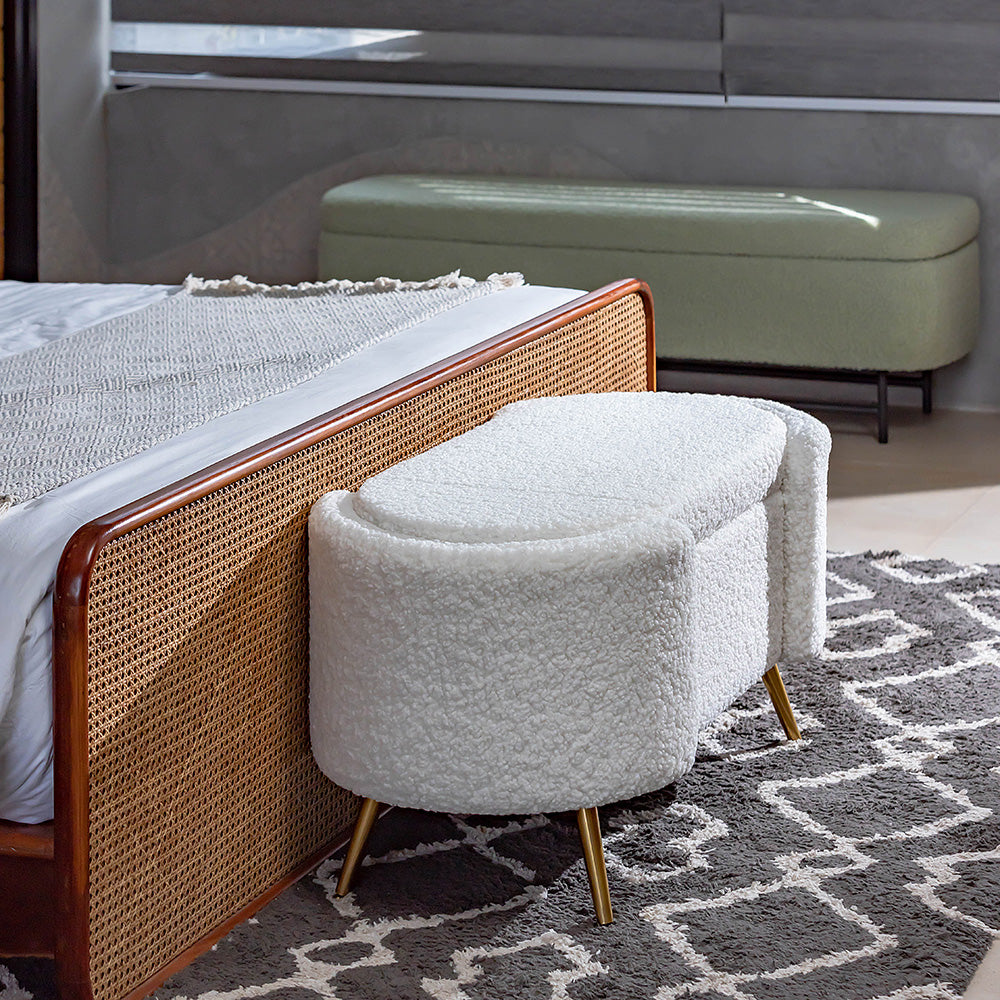 Alabaster Haven Storage Bench