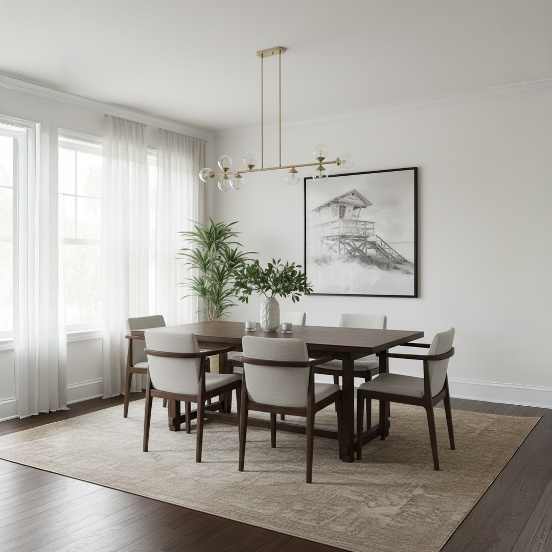 Shoreline Sentinel Handmade Textured Wall Painting