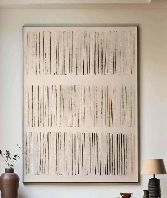 Sandstone Serenity Digital Wall Painting