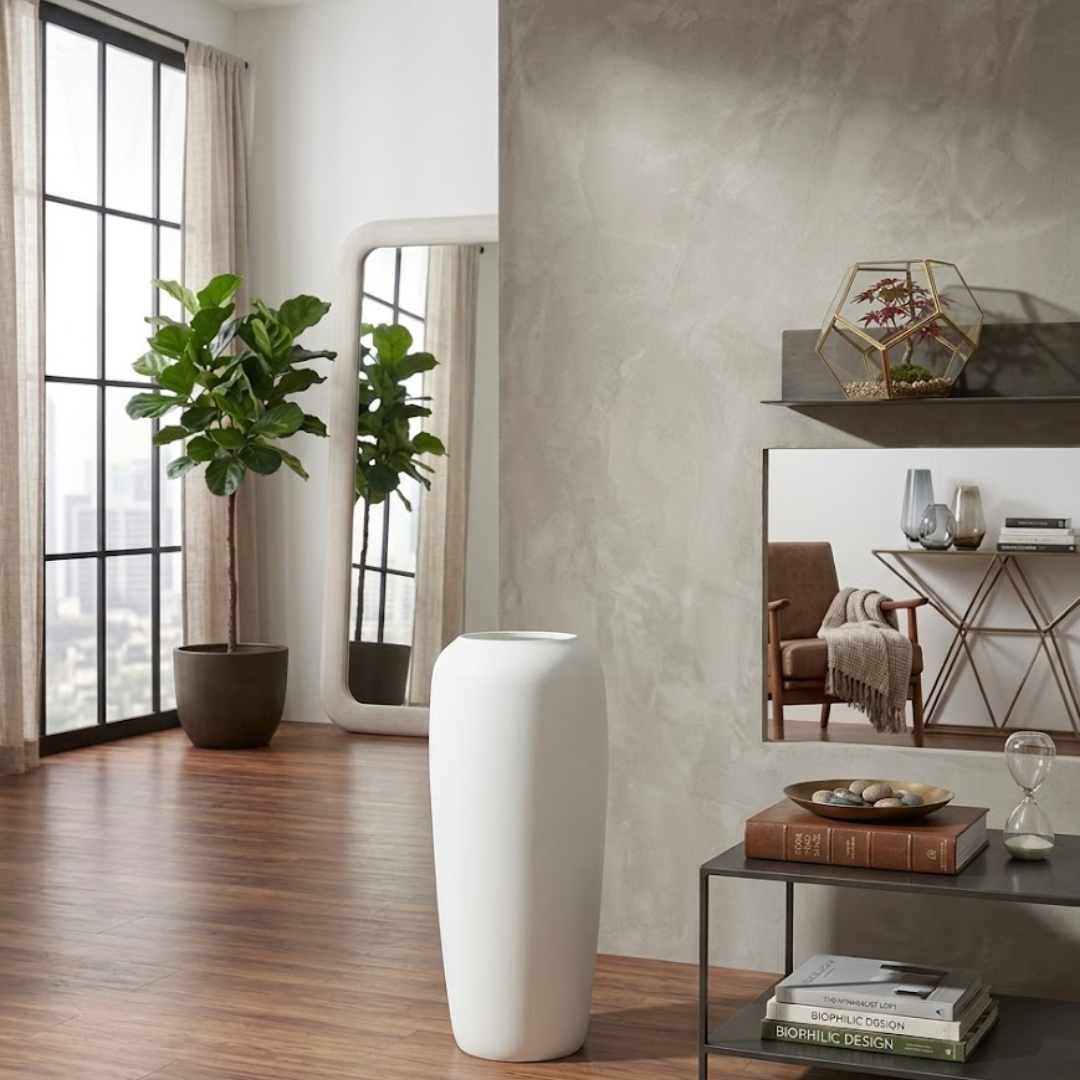 Oasis Minimalist Tall Floor Vase
