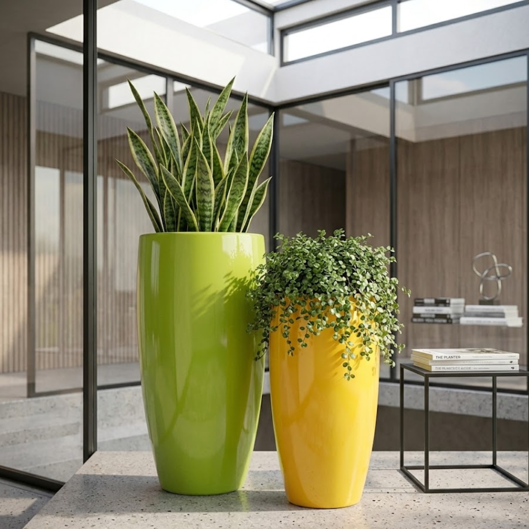 Solis Gloss Floor Planter