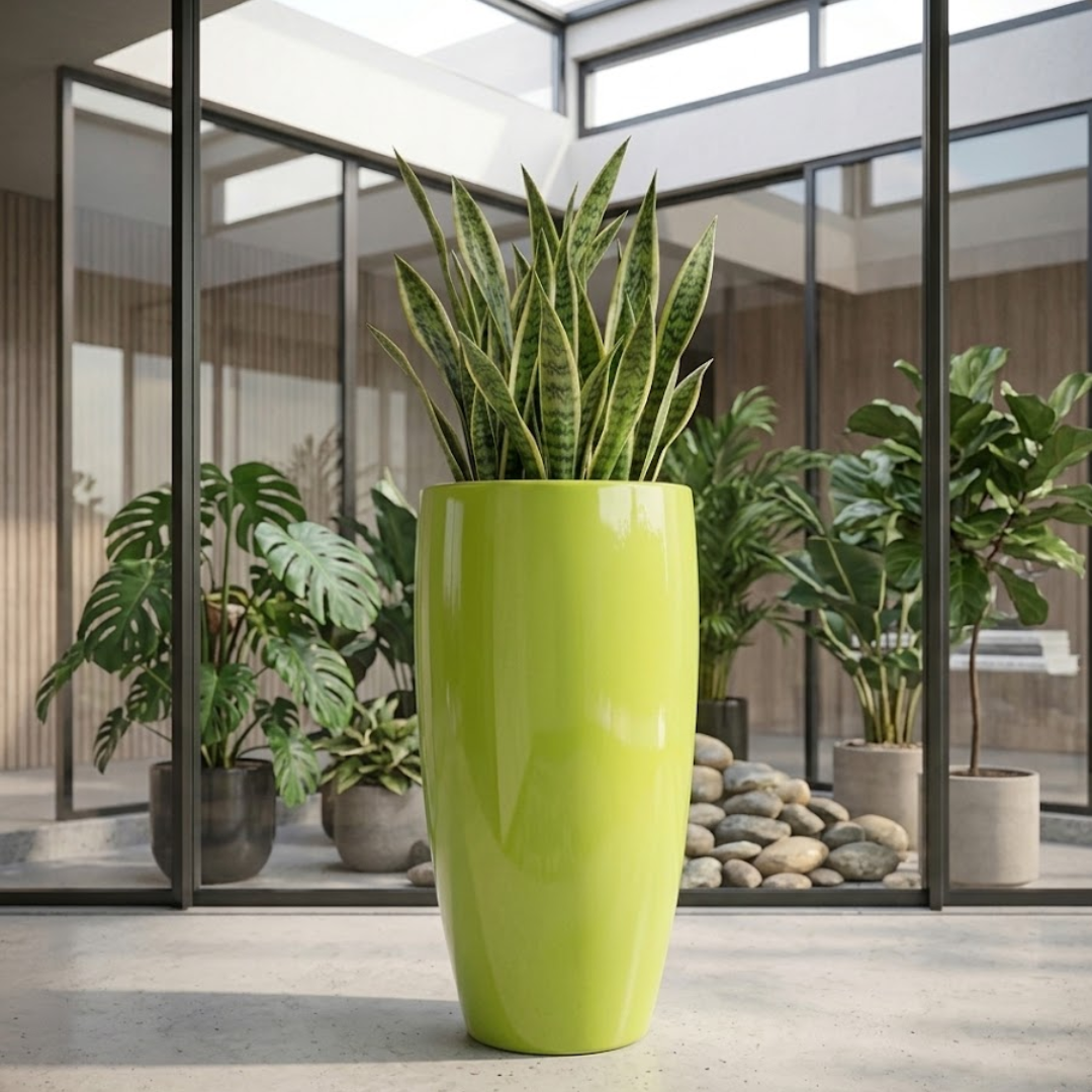 Solis Gloss Floor Planter