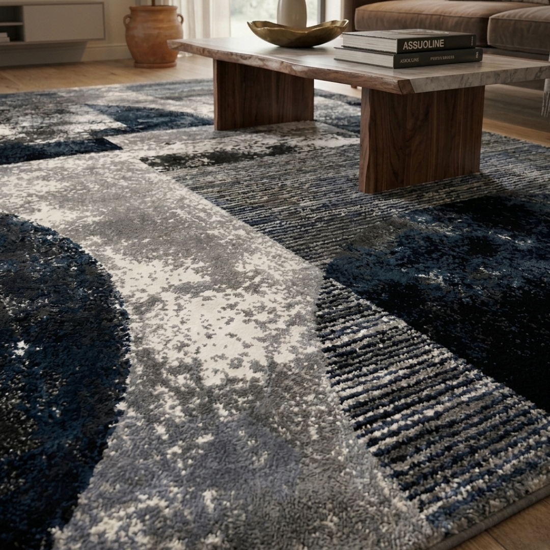Midnight Prism Luxe Rug