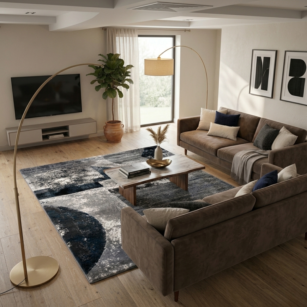 Midnight Prism Luxe Rug