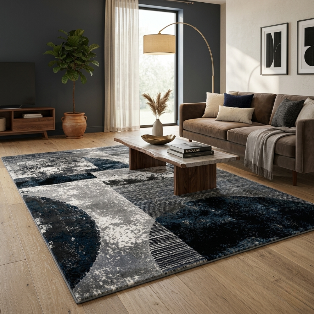 Midnight Prism Luxe Rug