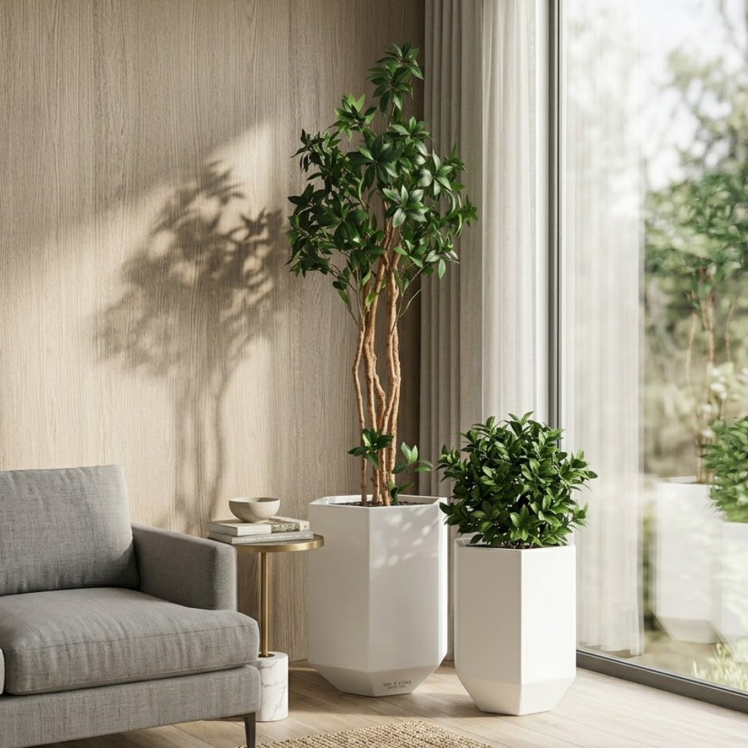 Halo Facet Planter