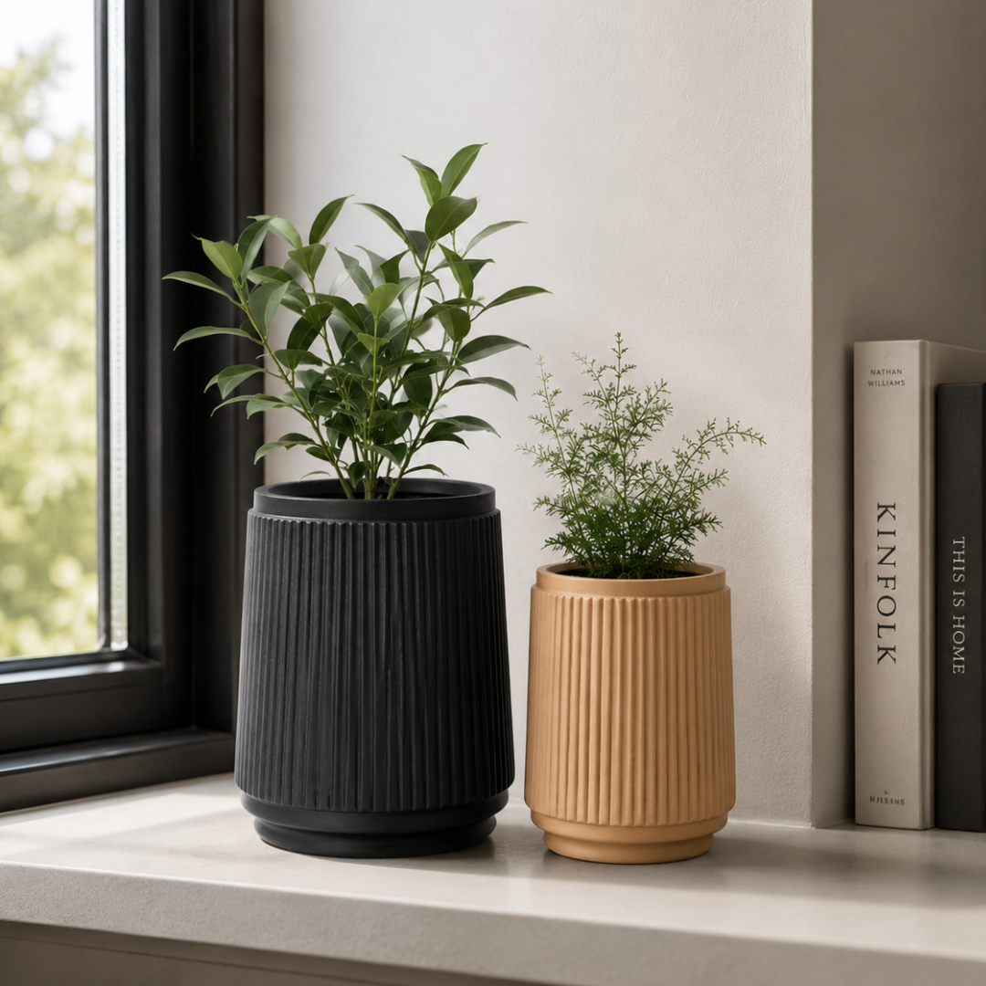 Aureli Ribbed Planter