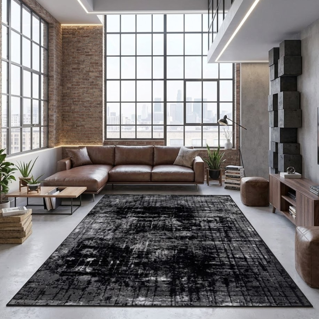 Ashline Grid Rug