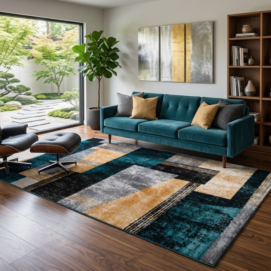 Solara Block Rug