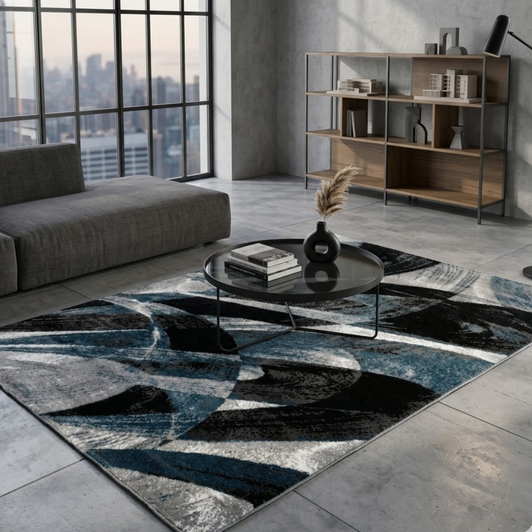 Cobalt Muse Rug