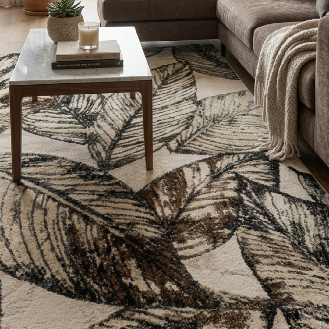Terra Leaf Harmony Rug