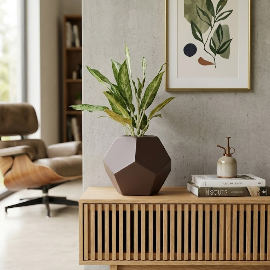 Mocha Prism Planter