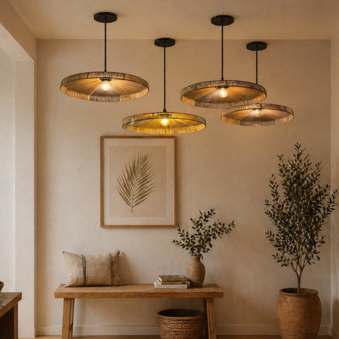 Solara Thread Weave Pendant Lamp