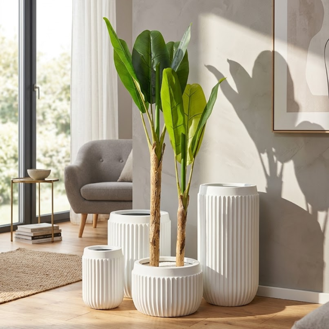Aurelle Fluted Planter