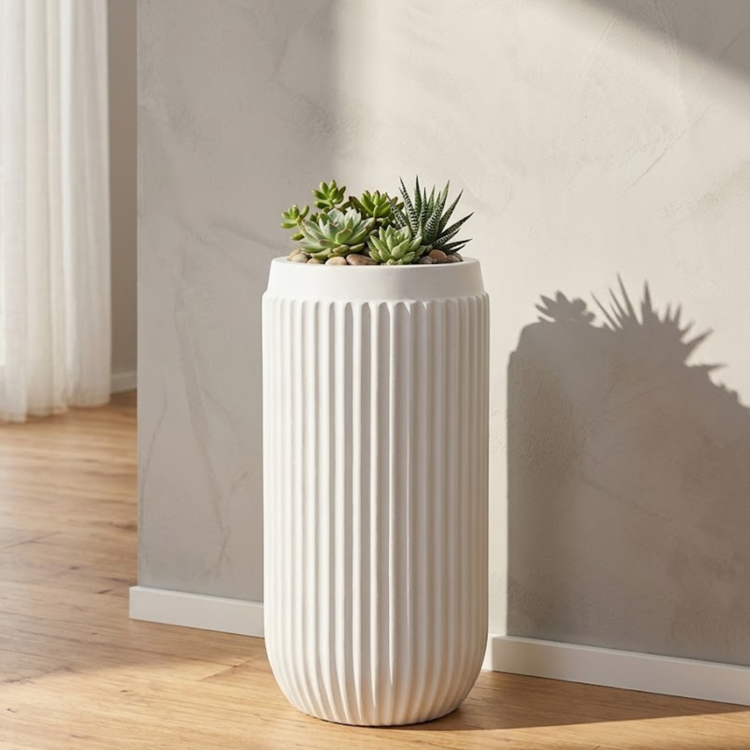 Aurelle Fluted Planter