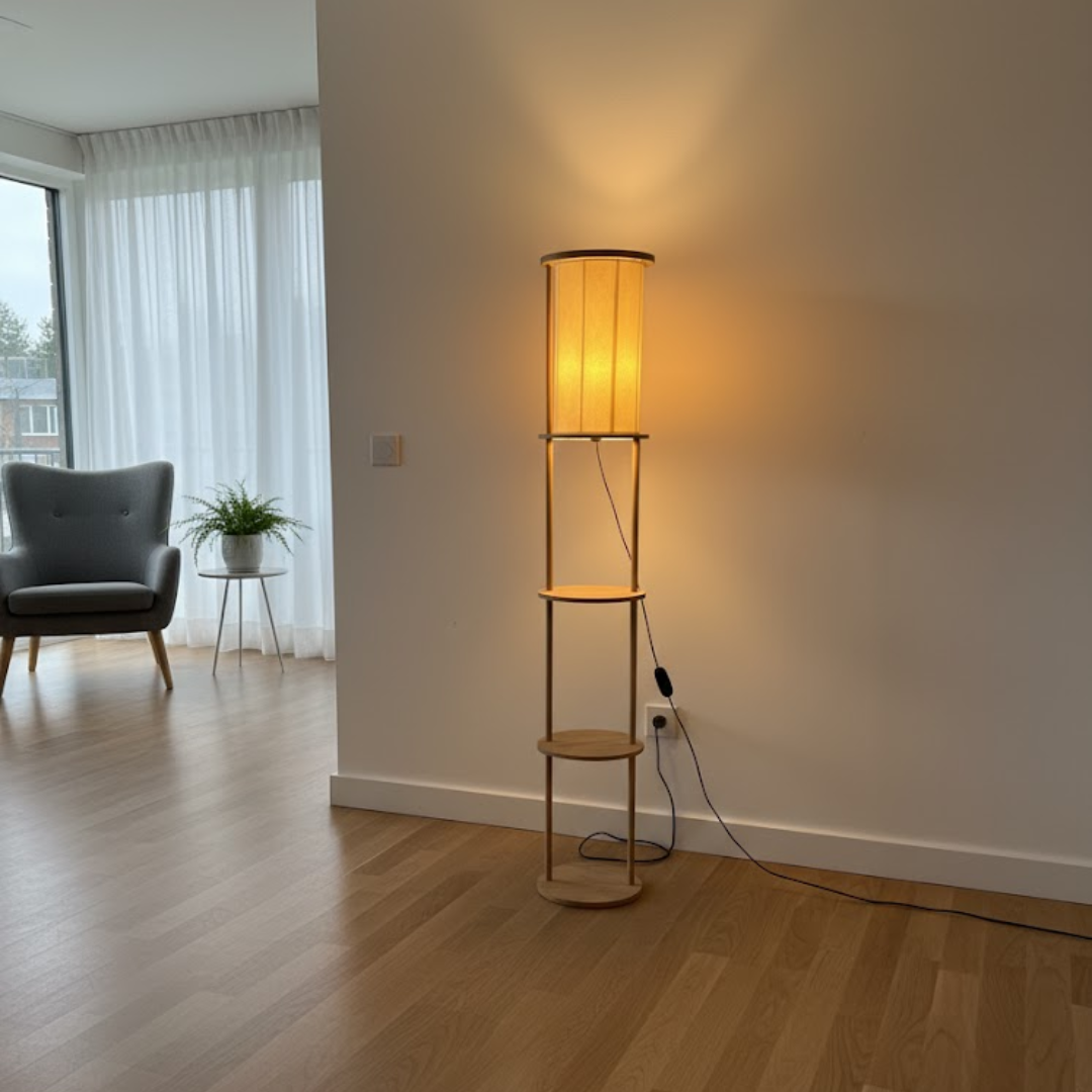 Elowyn Shelf Floor Lamp
