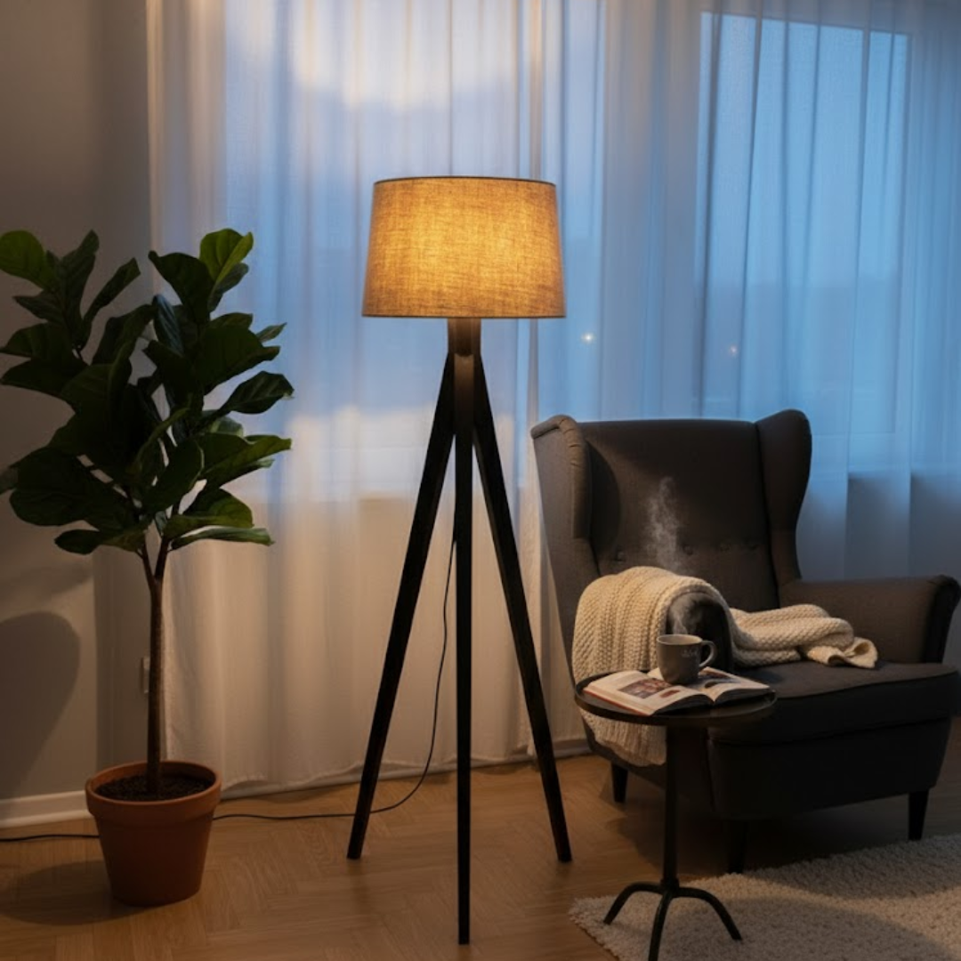 Solenne Mid-Century Floor Lamp