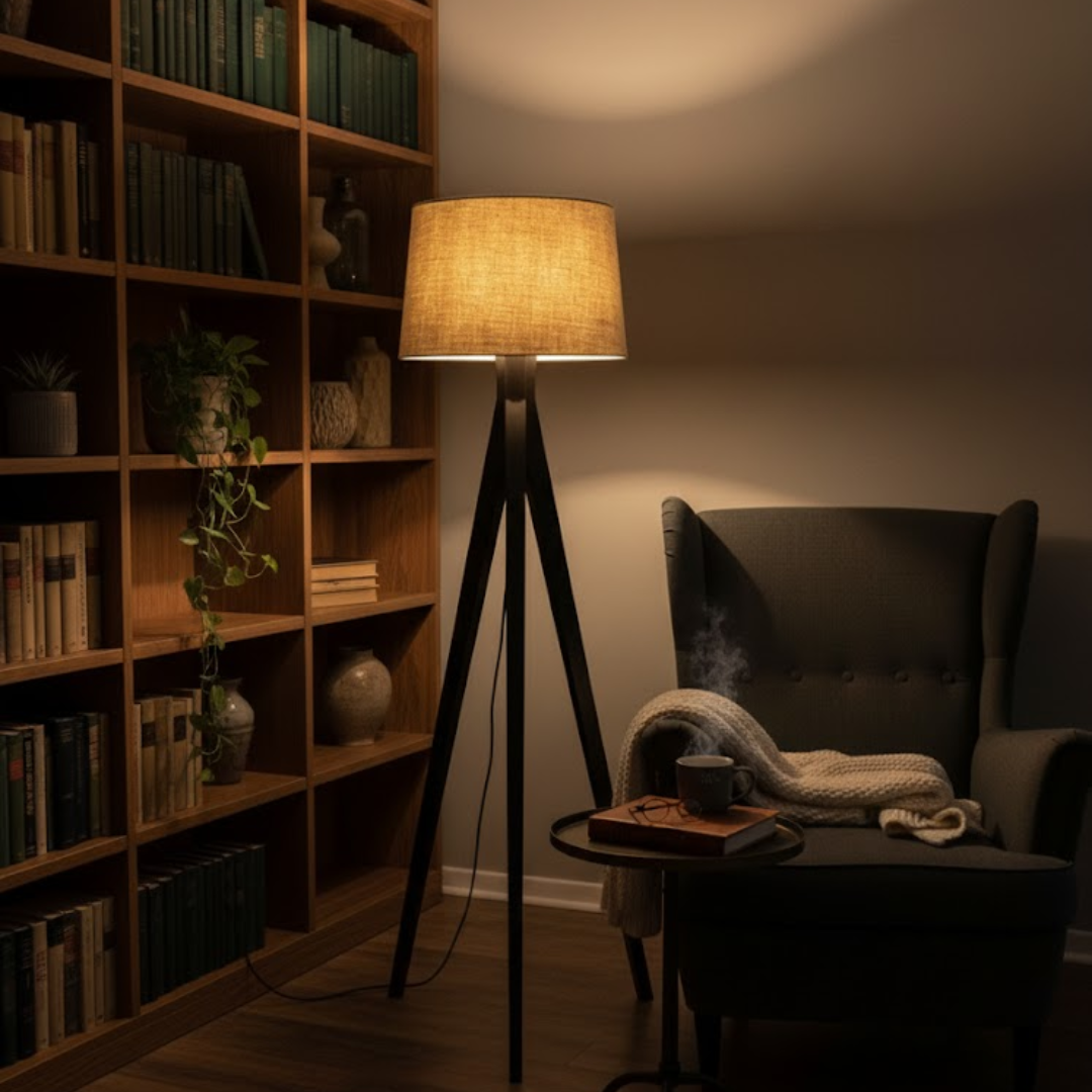 Solenne Mid-Century Floor Lamp
