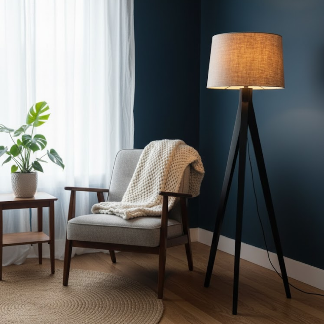 Solenne Mid-Century Floor Lamp