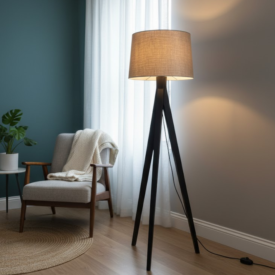 Solenne Mid-Century Floor Lamp