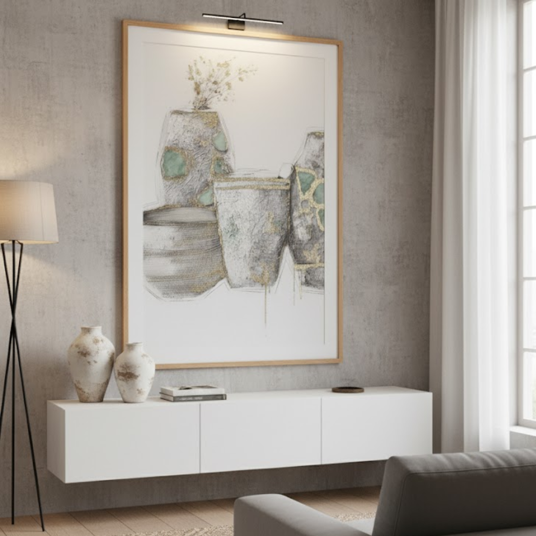 Luminous Still 3D Handmade Textured Wall Painting