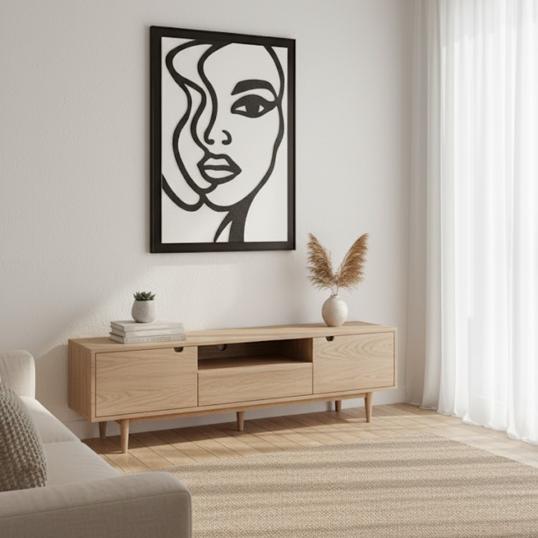 Ethereal Echo Handmade 3D Textured Wall Painting