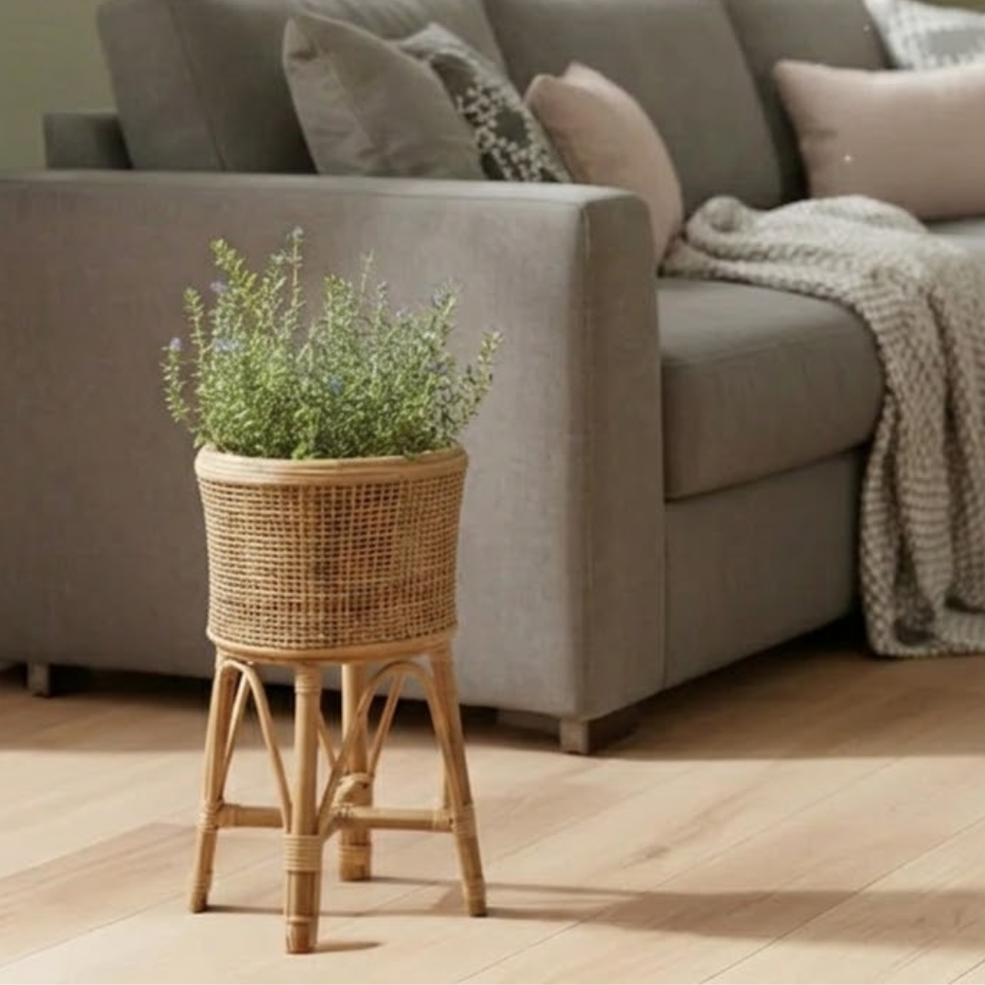 Sunshine Rattan Planter