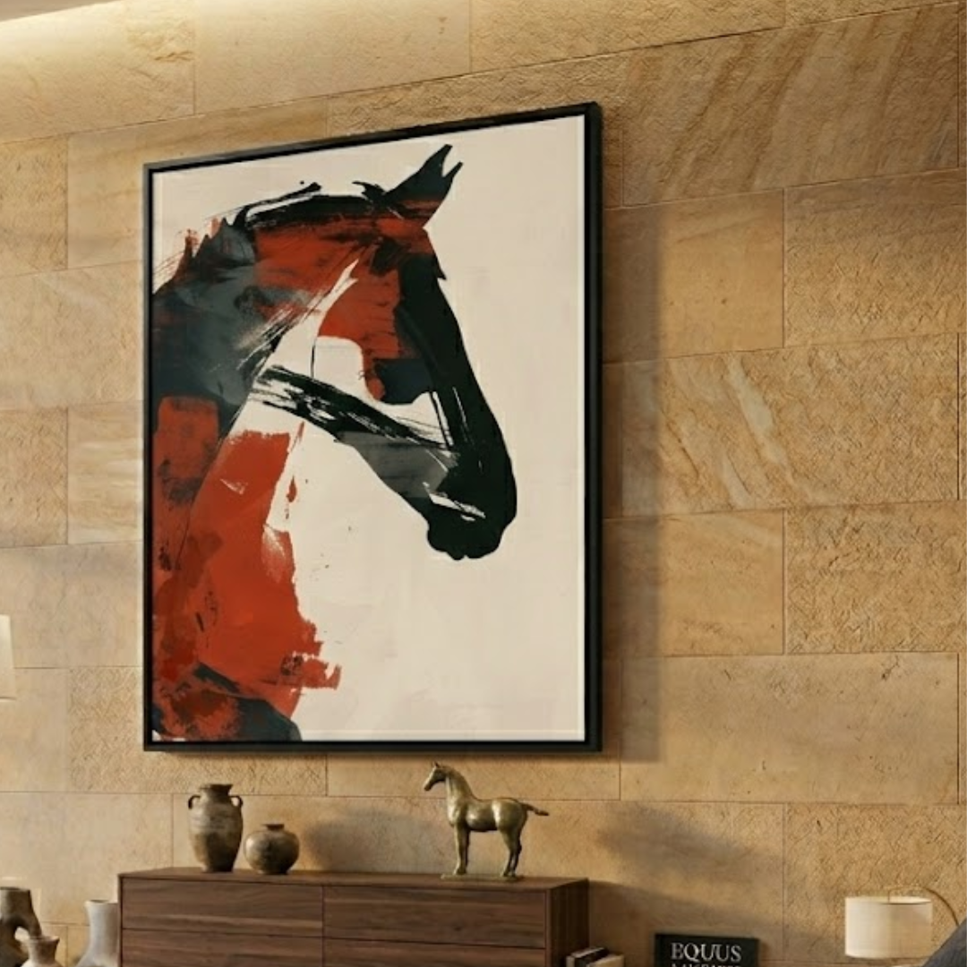 Ember Gallop - Handmade Wall Painting