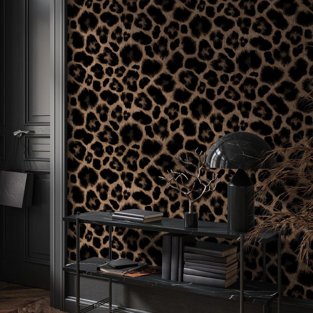 Classic Leopard Print Wallpaper