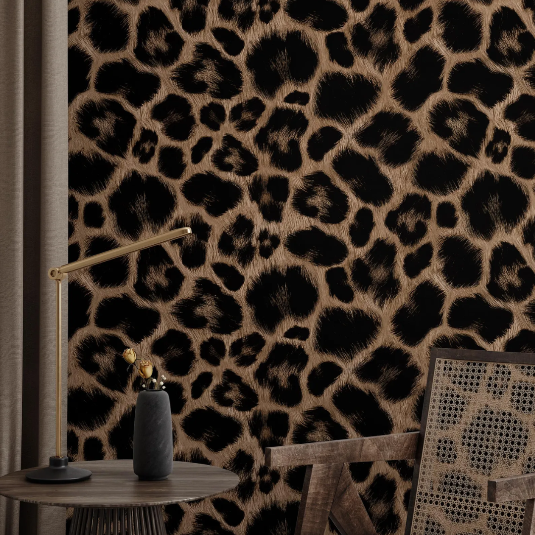 Classic Leopard Print Wallpaper