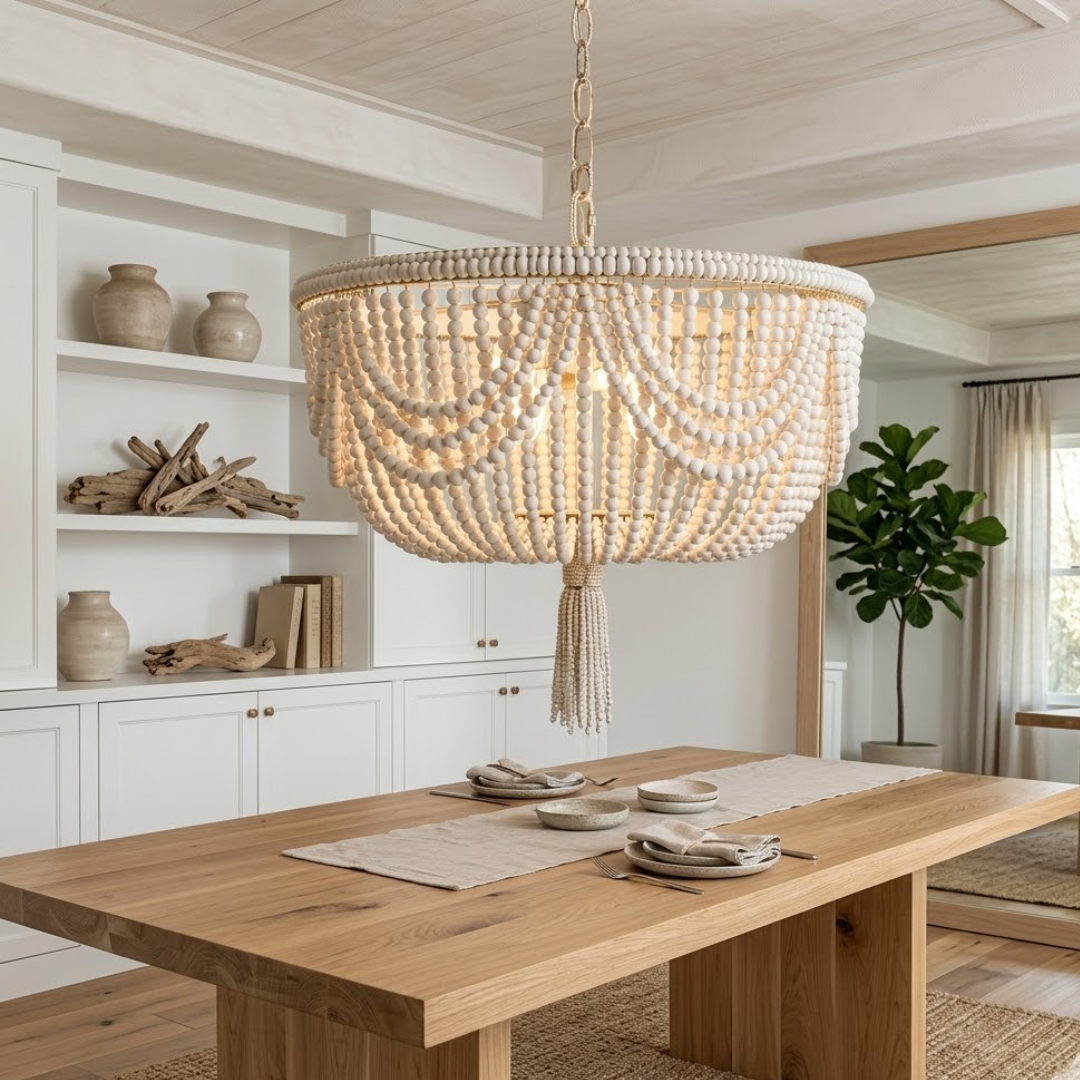 Serene Bead Haven Chandelier