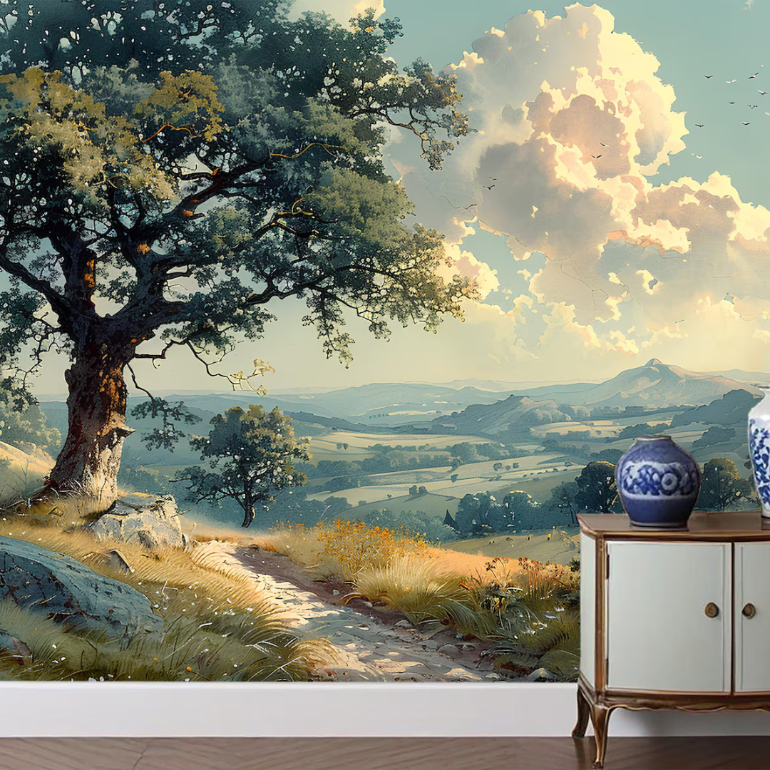 Serene Sky Landscape Wallpaper