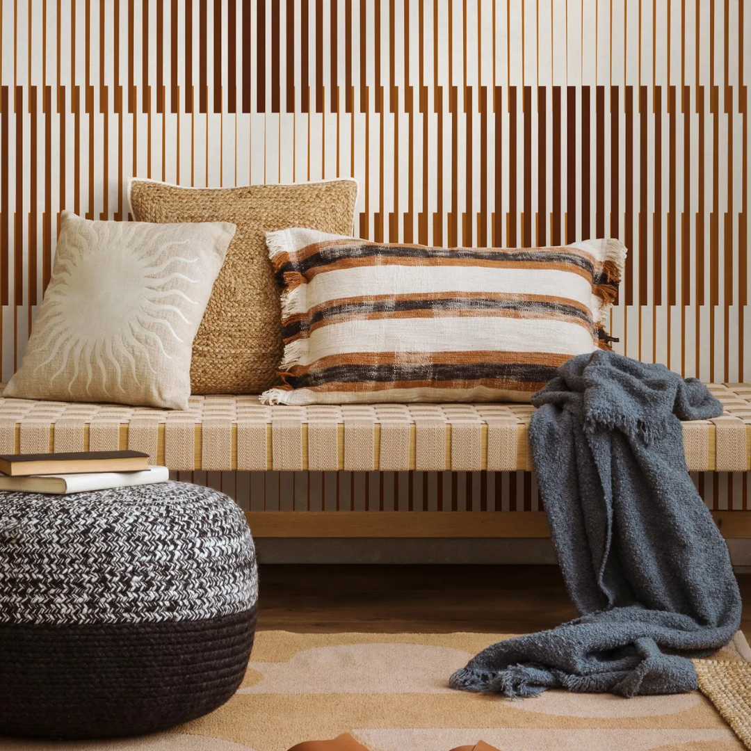 Modern Stripe Flow Wallpaper