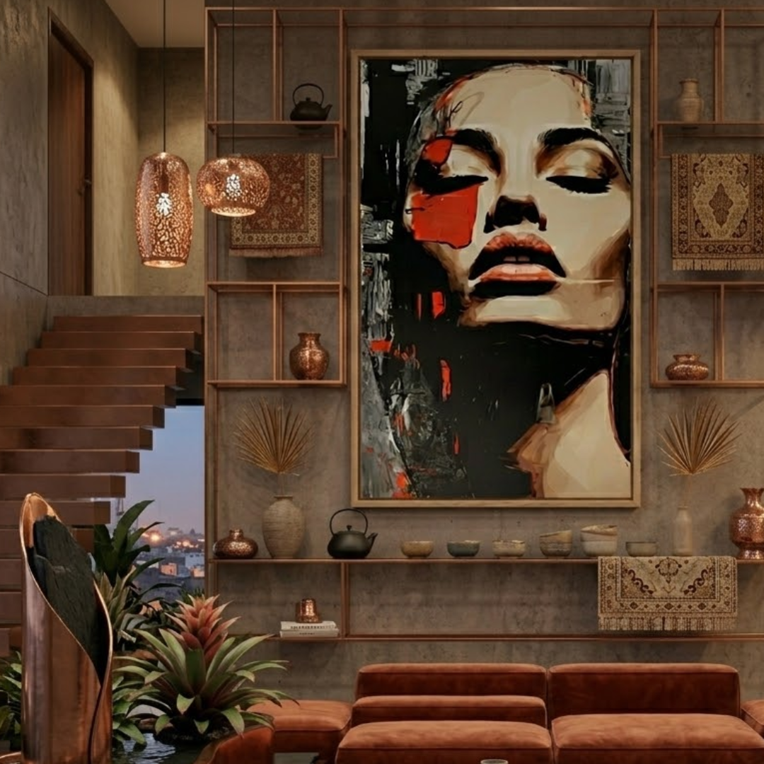Soulscape Art Digital Wall Painting