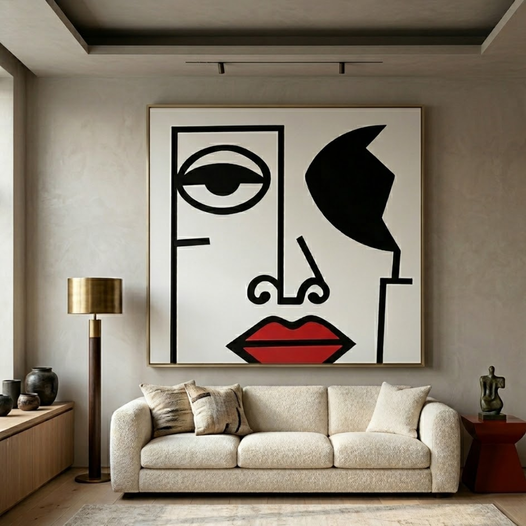 Nomad Boho Artsy Digital Wall Painting
